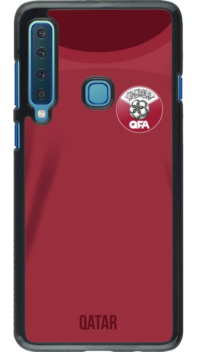 Coque Samsung Galaxy A9 - Maillot de football Qatar 2022 personnalisable