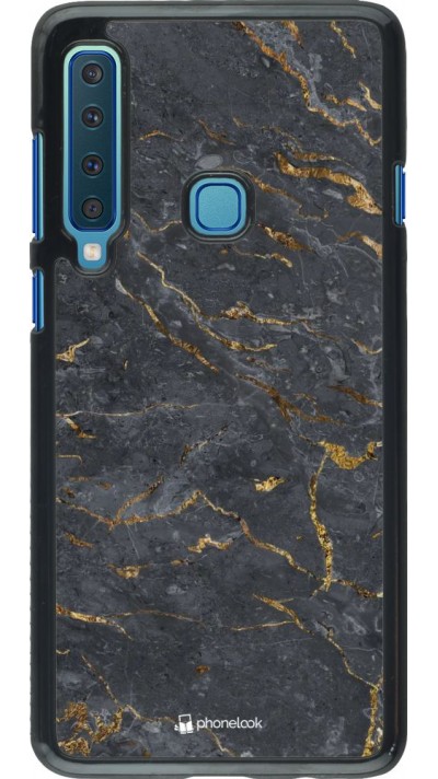 Coque Samsung Galaxy A9 - Grey Gold Marble Coque Samsung Galaxy A9 - Grey Gold Marble
