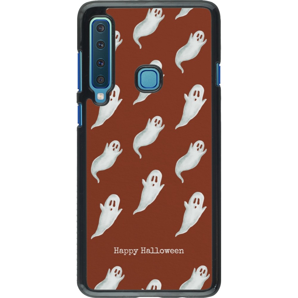 Coque Samsung Galaxy A9 - Halloween 2025 Pattern of ghosts