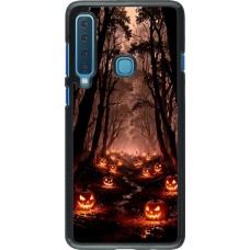 Coque Samsung Galaxy A9 - Halloween 2025 Road of Terrifying Pumpkins