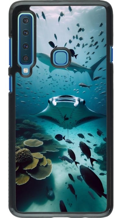 Samsung Galaxy A9 Case Hülle - Manta Lagune Reinigung