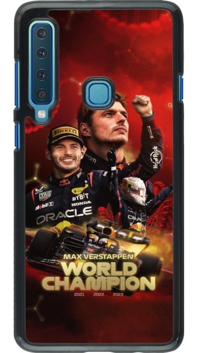 Samsung Galaxy A9 Case Hülle - Max Verstappen Champion 2023