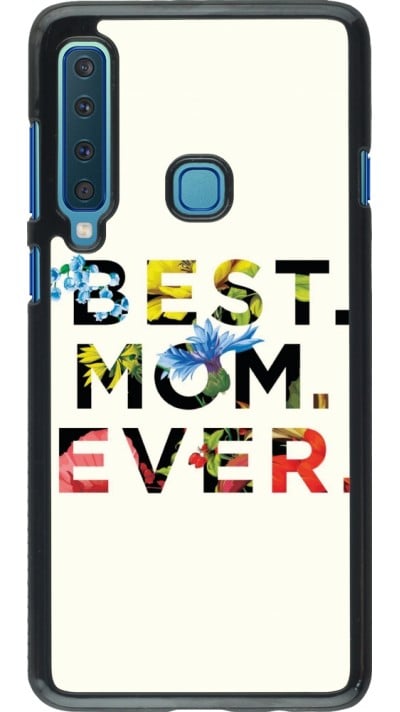 Coque Samsung Galaxy A9 - Mom 2023 best Mom ever flowers