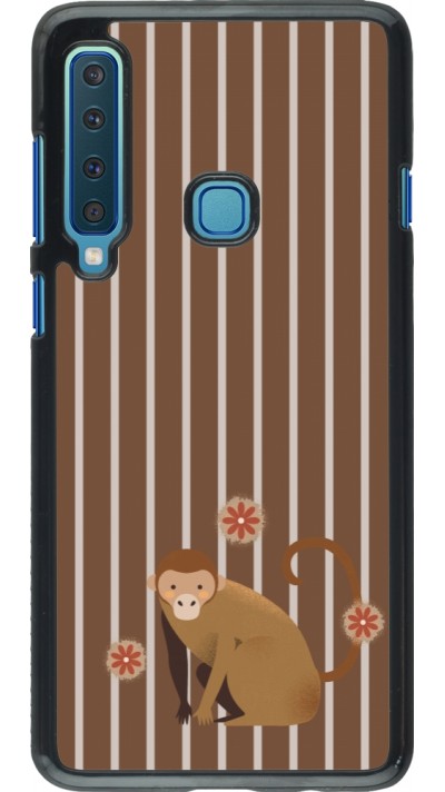 Samsung Galaxy A9 Case Hülle - Monkey with stripes Samsung Galaxy A9 Case Hülle - Monkey with stripes
