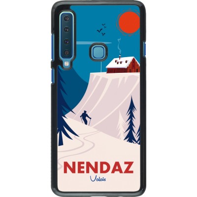 Samsung Galaxy A9 Case Hülle - Nendaz Cabane Ski