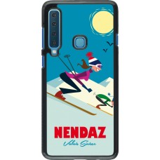 Samsung Galaxy A9 Case Hülle - Nendaz Ski Downhill