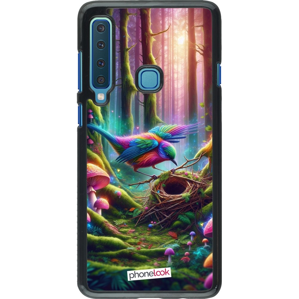 Samsung Galaxy A9 Case Hülle - Vogel Nest Wald