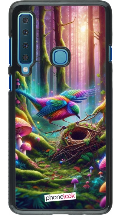 Coque Samsung Galaxy A9 - Oiseau Nid Forêt