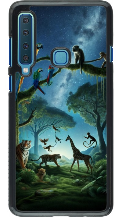 Samsung Galaxy A9 Case Hülle - Paradies der exotischen Tiere
