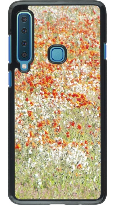 Coque Samsung Galaxy A9 - Petites fleurs peinture