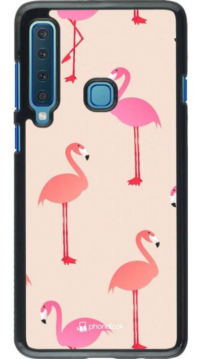 Coque Samsung Galaxy A9 - Pink Flamingos Pattern