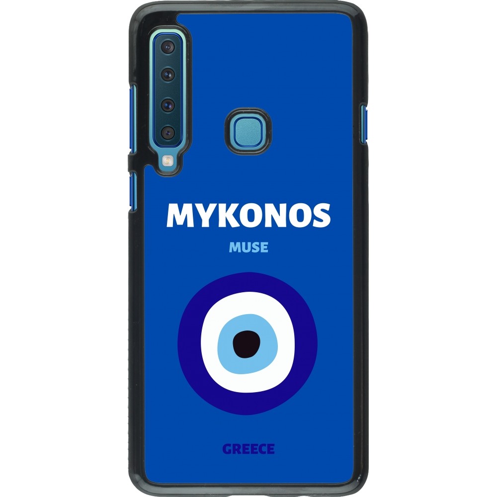 Samsung Galaxy A9 Case Hülle - Pop Summer Destination Mykonos
