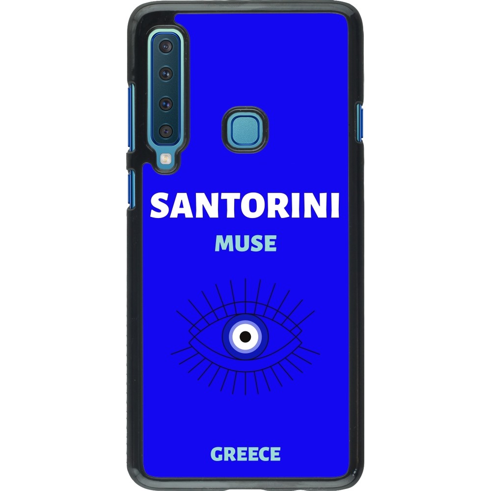 Samsung Galaxy A9 Case Hülle - Pop Summer Destination Santorini