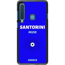 Samsung Galaxy A9 Case Hülle - Pop Summer Destination Santorini