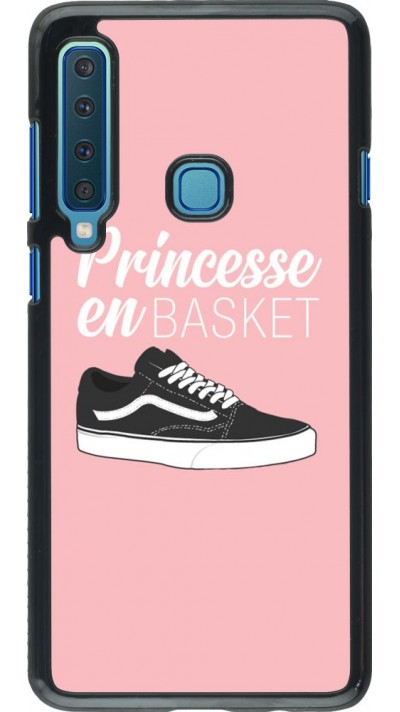 Coque Samsung Galaxy A9 - princesse en basket
