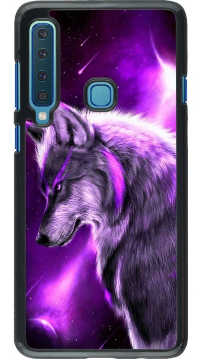 Coque Samsung Galaxy A9 - Purple Sky Wolf