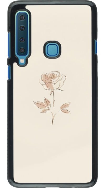 Samsung Galaxy A9 Case Hülle - Rosa Sand Minimalistisch