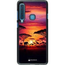 Coque Samsung Galaxy A9 - Safari sunset wildlife