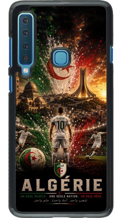 Coque Samsung Galaxy A9 - Football Algérie splash 2026