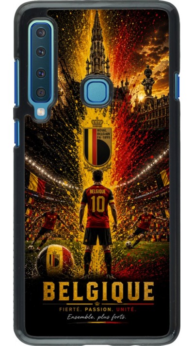 Coque Samsung Galaxy A9 - Football Belgique splash 2026