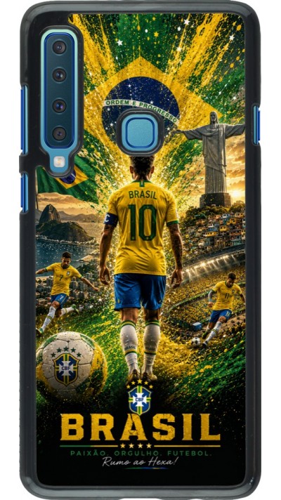Coque Samsung Galaxy A9 - Football Bre?sil splash 2026