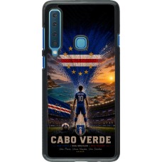 Coque Samsung Galaxy A9 - Football Cap-Vert splash 2026