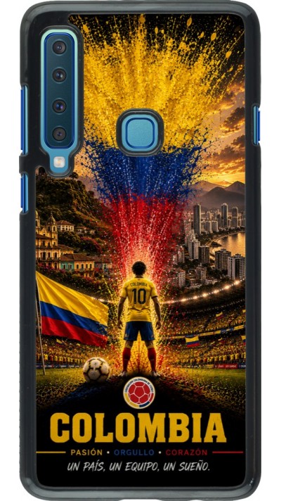 Coque Samsung Galaxy A9 - Football Colombie splash 2026