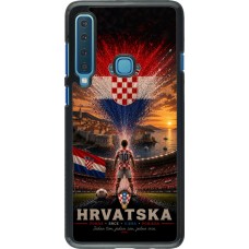 Coque Samsung Galaxy A9 - Football Croatie splash 2026