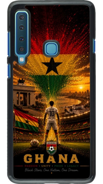 Coque Samsung Galaxy A9 - Football Ghana splash 2026