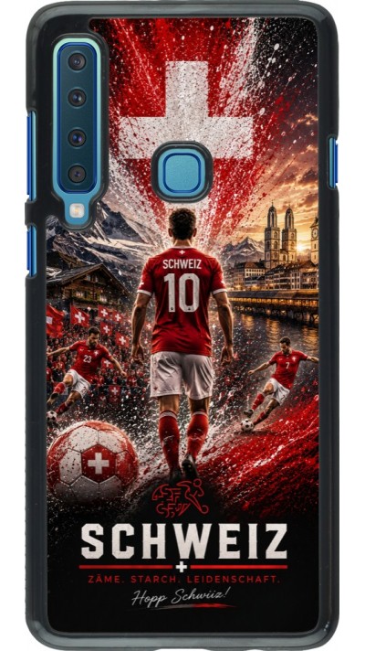 Coque Samsung Galaxy A9 - Football Schweiz splash 2026