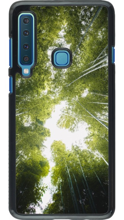 Coque Samsung Galaxy A9 - Spring 23 forest blue sky