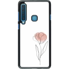 Samsung Galaxy A9 Case Hülle - Spring 23 minimalist flower