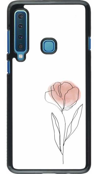 Coque Samsung Galaxy A9 - Spring 23 minimalist flower