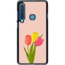Samsung Galaxy A9 Case Hülle - Spring 23 tulip trio