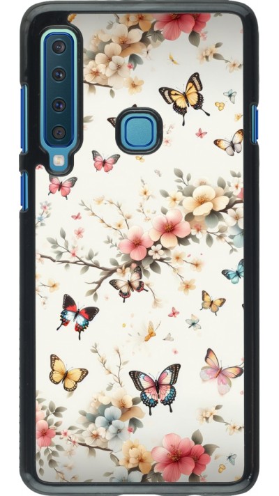 Coque Samsung Galaxy A9 - Spring 25 Papillons Légers