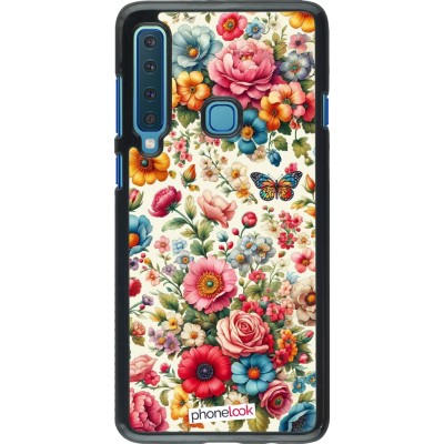 Coque Samsung Galaxy A9 - Spring 25 printemps fleuri