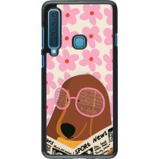 Coque Samsung Galaxy A9 - Dog with newspaper 2026