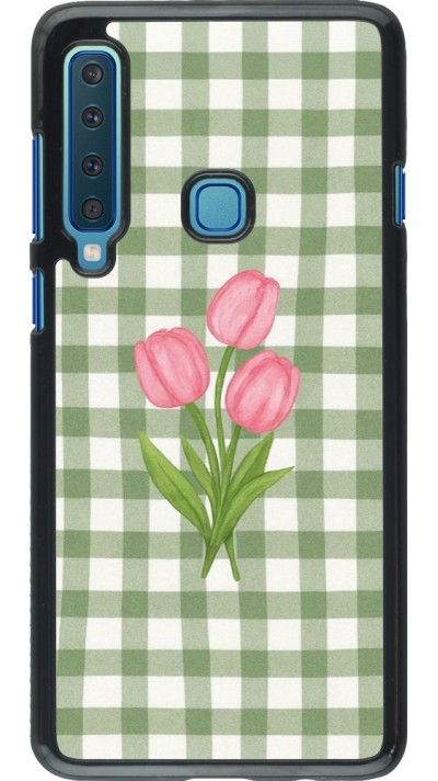 Coque Samsung Galaxy A9 - Green vichy tulips 2026