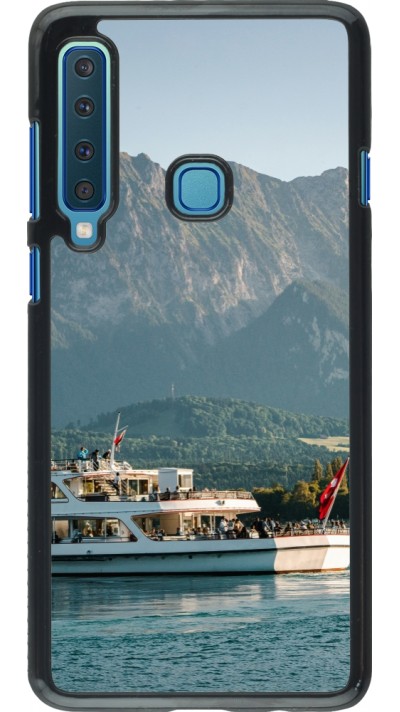 Samsung Galaxy A9 Case Hülle -  Nationalfeiertag Schweiz Bateau Leman