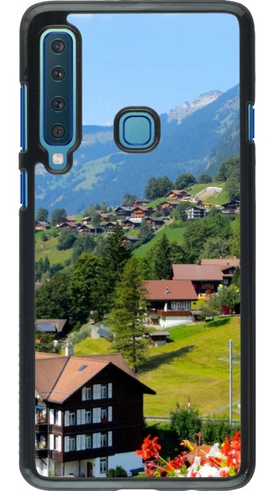 Samsung Galaxy A9 Case Hülle -  Nationalfeiertag Schweiz Landschaft