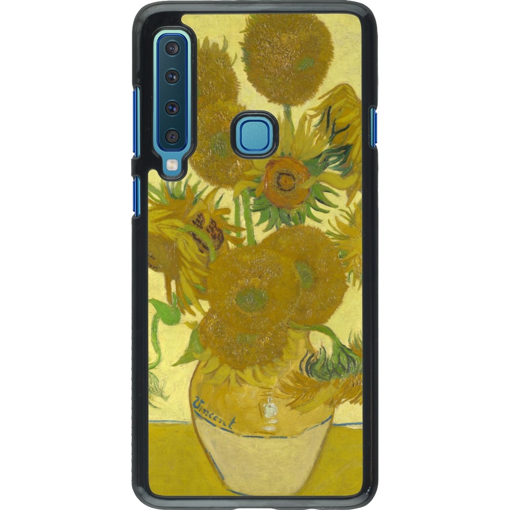 Samsung Galaxy A9 Case Hülle - Kunstbild - Sonnenblumen  - Van Gogh