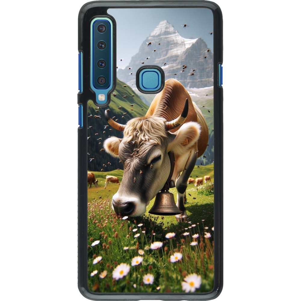 Samsung Galaxy A9 Case Hülle - Kuh Berg Wallis