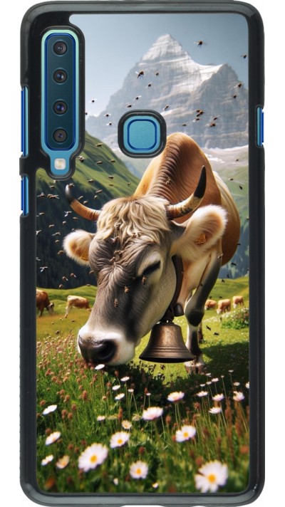 Samsung Galaxy A9 Case Hülle - Kuh Berg Wallis