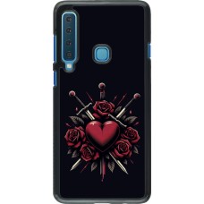 Samsung Galaxy A9 Case Hülle - Valentine 2024 gothic love