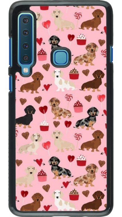 Coque Samsung Galaxy A9 - Valentine 2024 puppy love