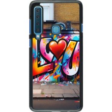 Coque Samsung Galaxy A9 - Valentine 2025 Love U Tag