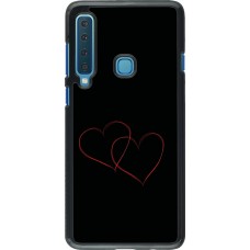 Samsung Galaxy A9 Case Hülle - Valentine 2023 attached heart