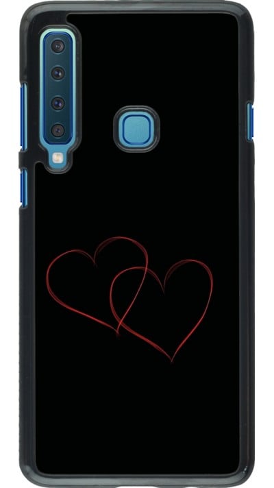 Coque Samsung Galaxy A9 - Valentine 2023 attached heart