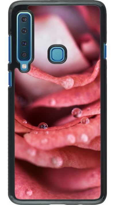 Coque Samsung Galaxy A9 - Valentine 2023 wet petals