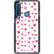 Coque Samsung Galaxy A9 - Valentine 2022 Many pink hearts